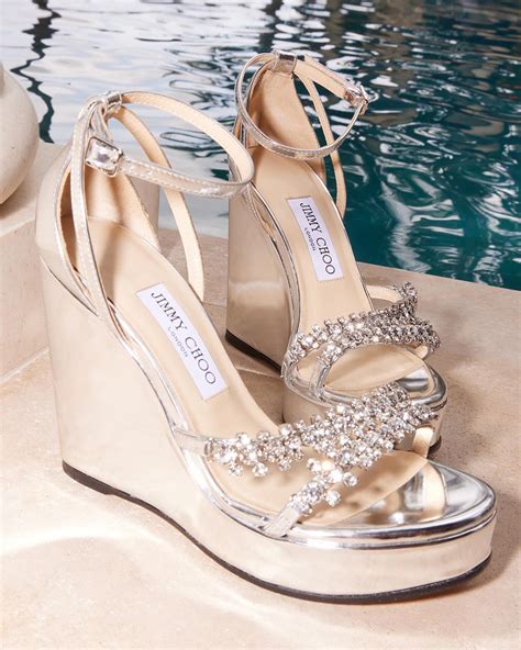 jimmy choo wedges wedding